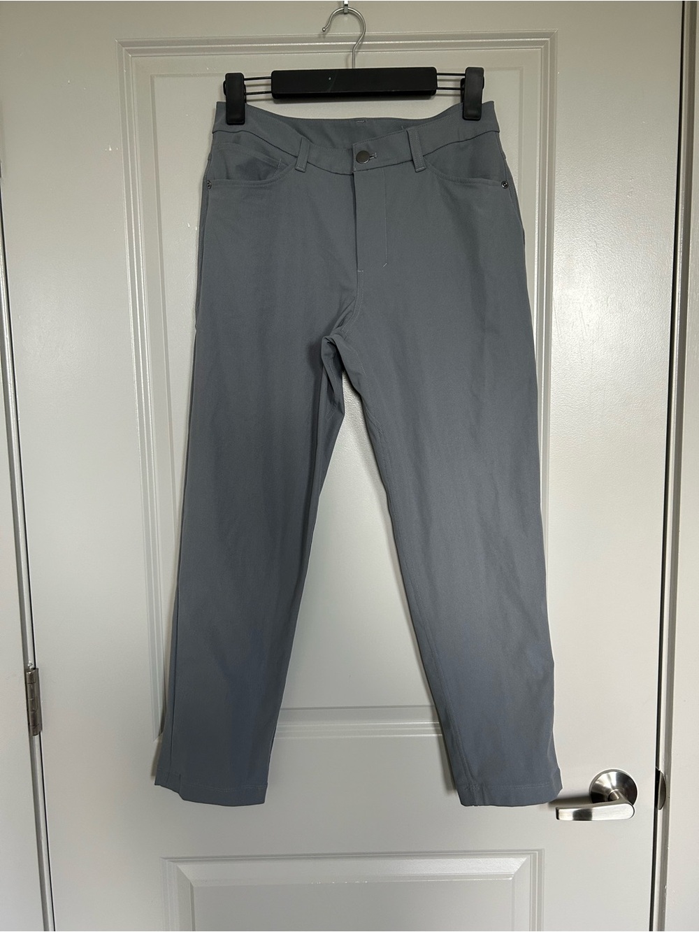 lululemon athletica Men's Light Gray Stretch Chinos